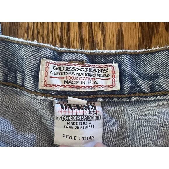 Rare GUESS George Marciano Vintage Jeans Sz 1 - Picture 3 of 5